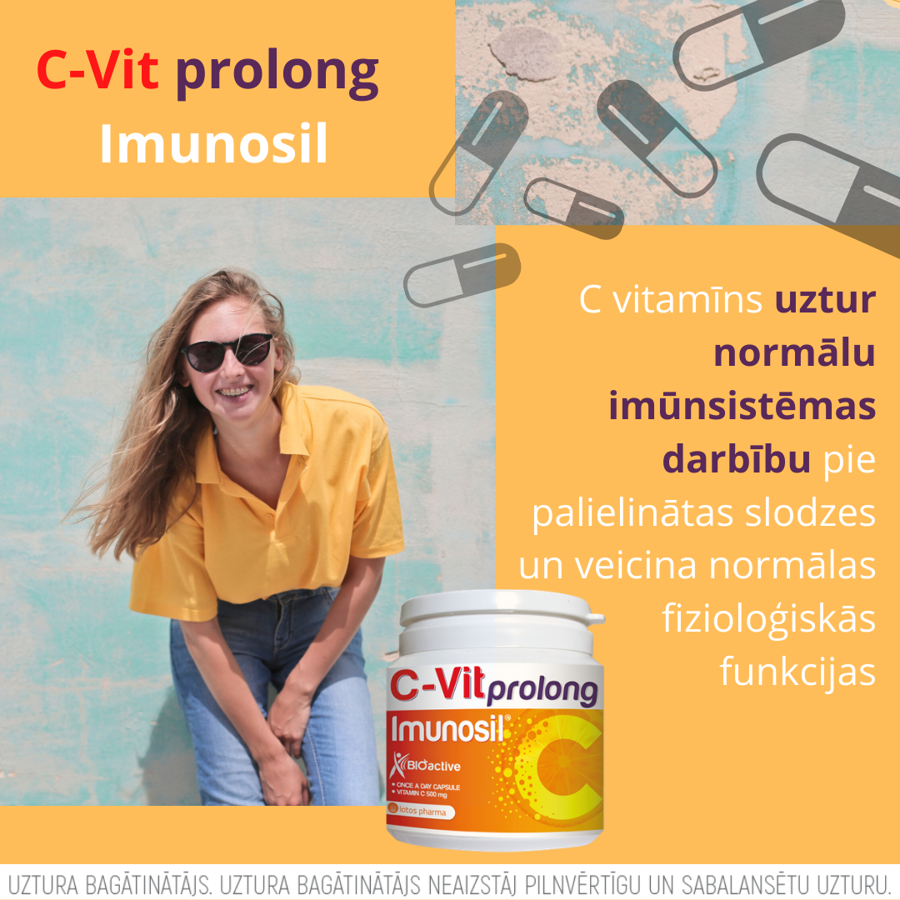 C-Vit Prolong Imunosil®, 90 kapsulas