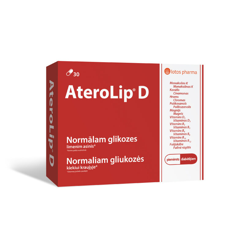 AteroLip D, 30 kapsulas