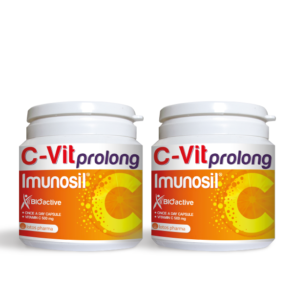2 x C-Vit Prolong Imunosil®, 90 kapsulas