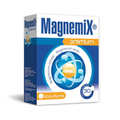 2x Magnemix Premium, 30 capsules (term 12.2021)