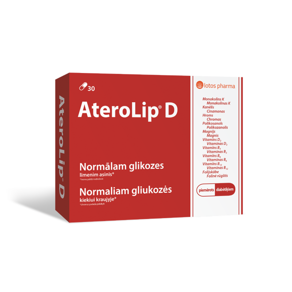 AteroLip® D, 30 капсул