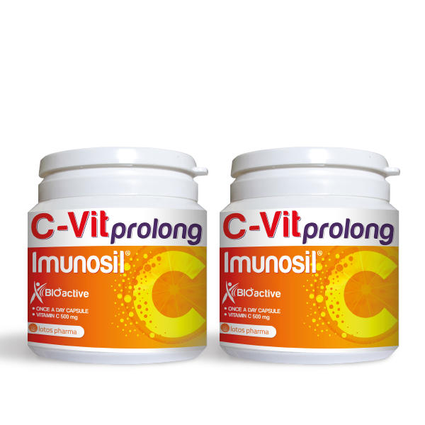 2 x C-Vit Prolong Imunosil®, 90 kapsulas