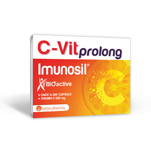 C-Vit Prolong Imunosil®, 15 kapsulas 