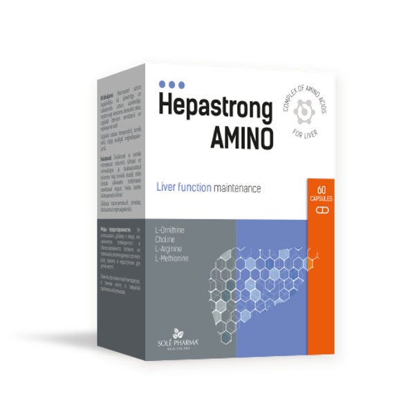 Hepastrong Amino, 60 капсул