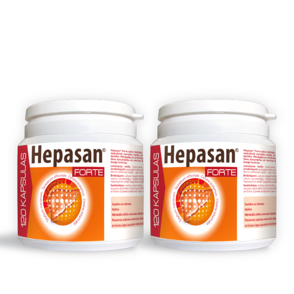 2 x Hepasan® Forte, 120 капсул