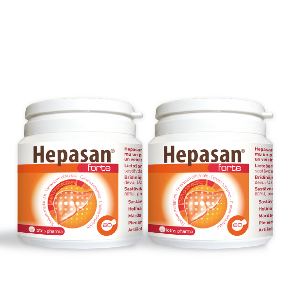 2 x Hepasan® Forte, 60 капсул