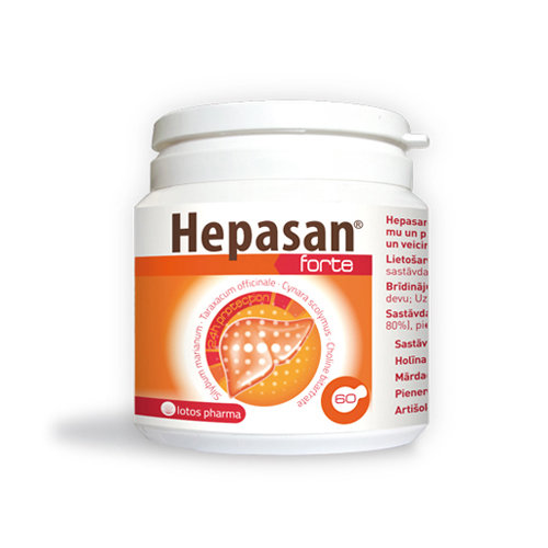 Hepasan® Forte, 60 kapsulas  