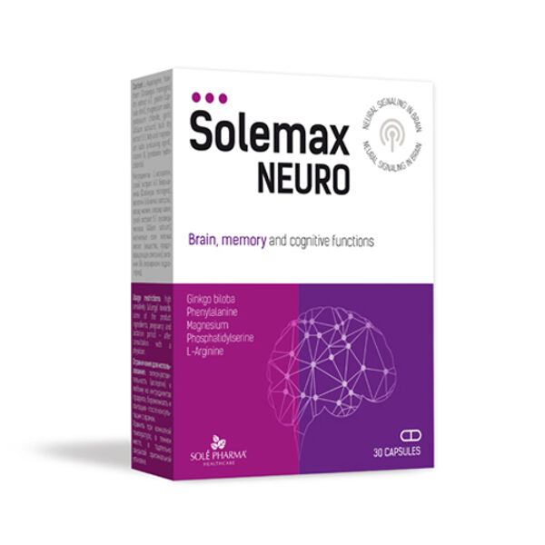 Solemax® Neuro, 30 kapsulas